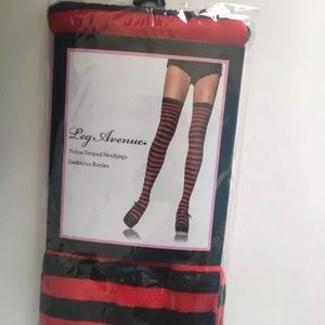 Leg avenue thigh hi stockings brand new
